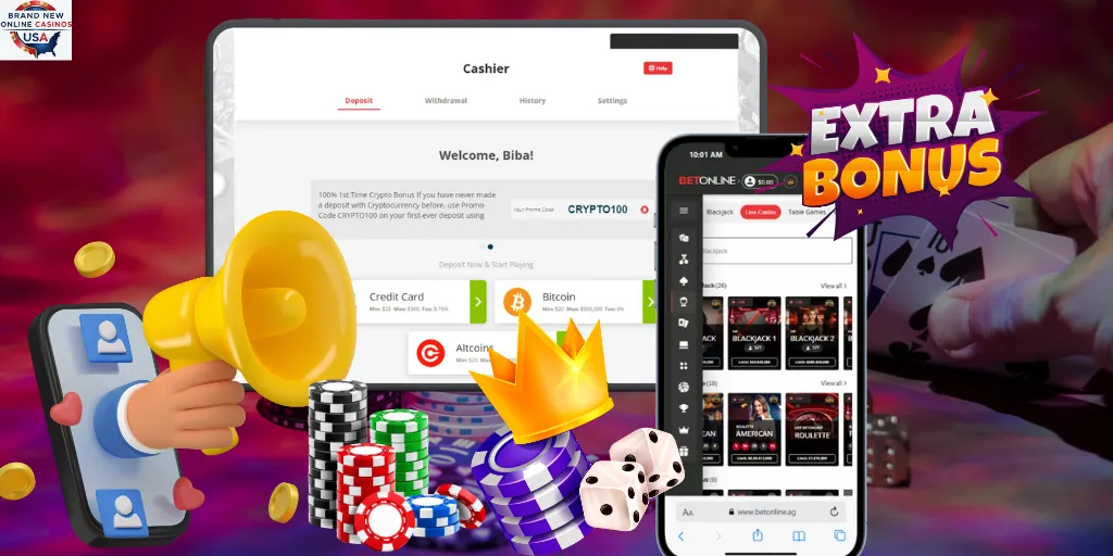 Bonuses & Promotions Available At BetOnline Casino